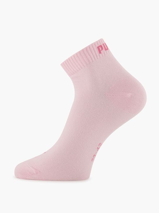 PUMA 3 Pack Sneaker-Socken pink