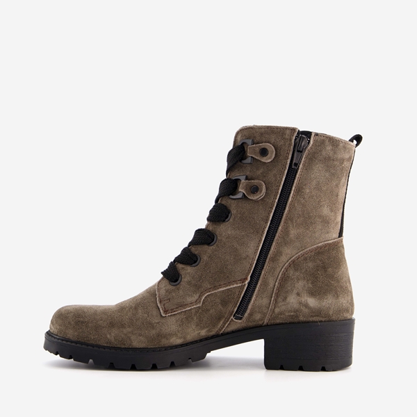 Hush Puppies suede dames veterboots
