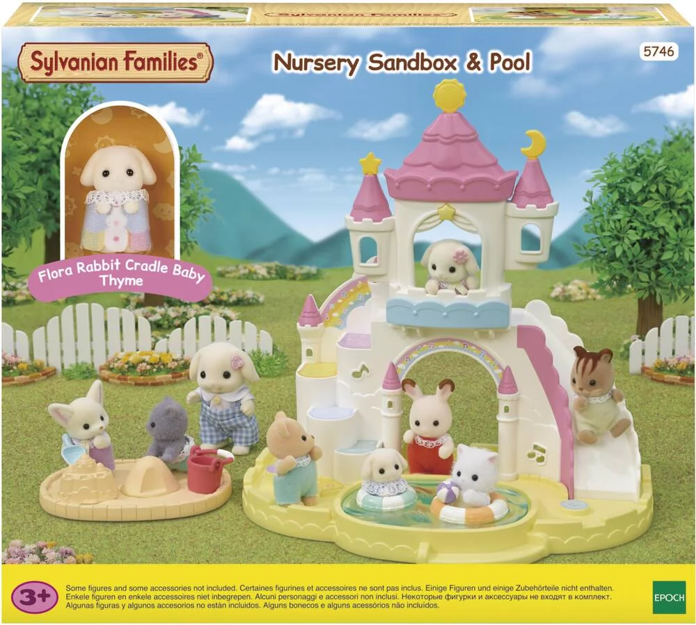 LE BAC A SABLE ET PISCINE DES BEBES - SYLVANIAN TOUS POUR BEBES