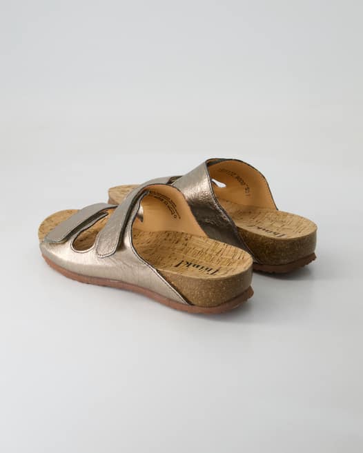 Think 3-001177-9000 Pantoletten in Bronze