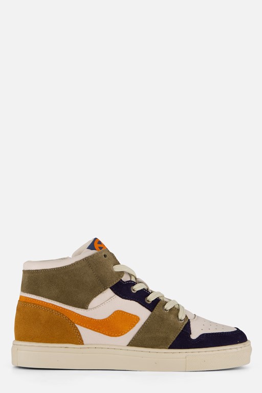 Kipling Dario A sneakers beige leer