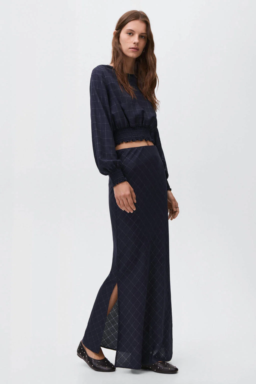 MANGO TEEN cropped top marine