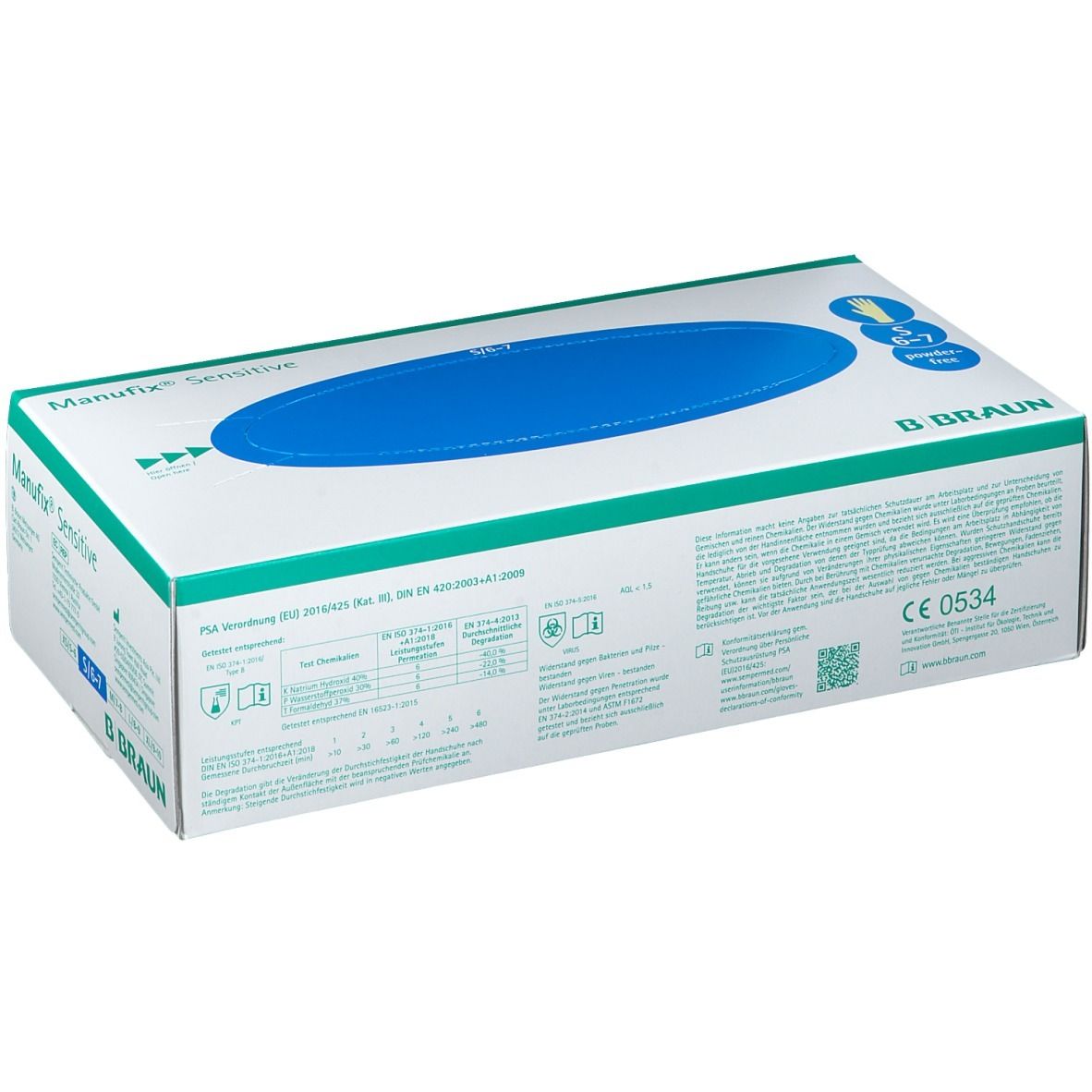 Manufix® Sensitive Handschuhe klein