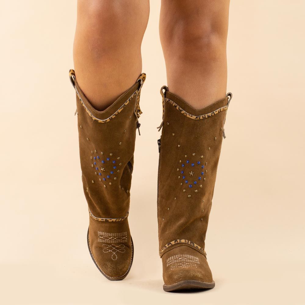 Nemonic 2389 boots bruin leopard