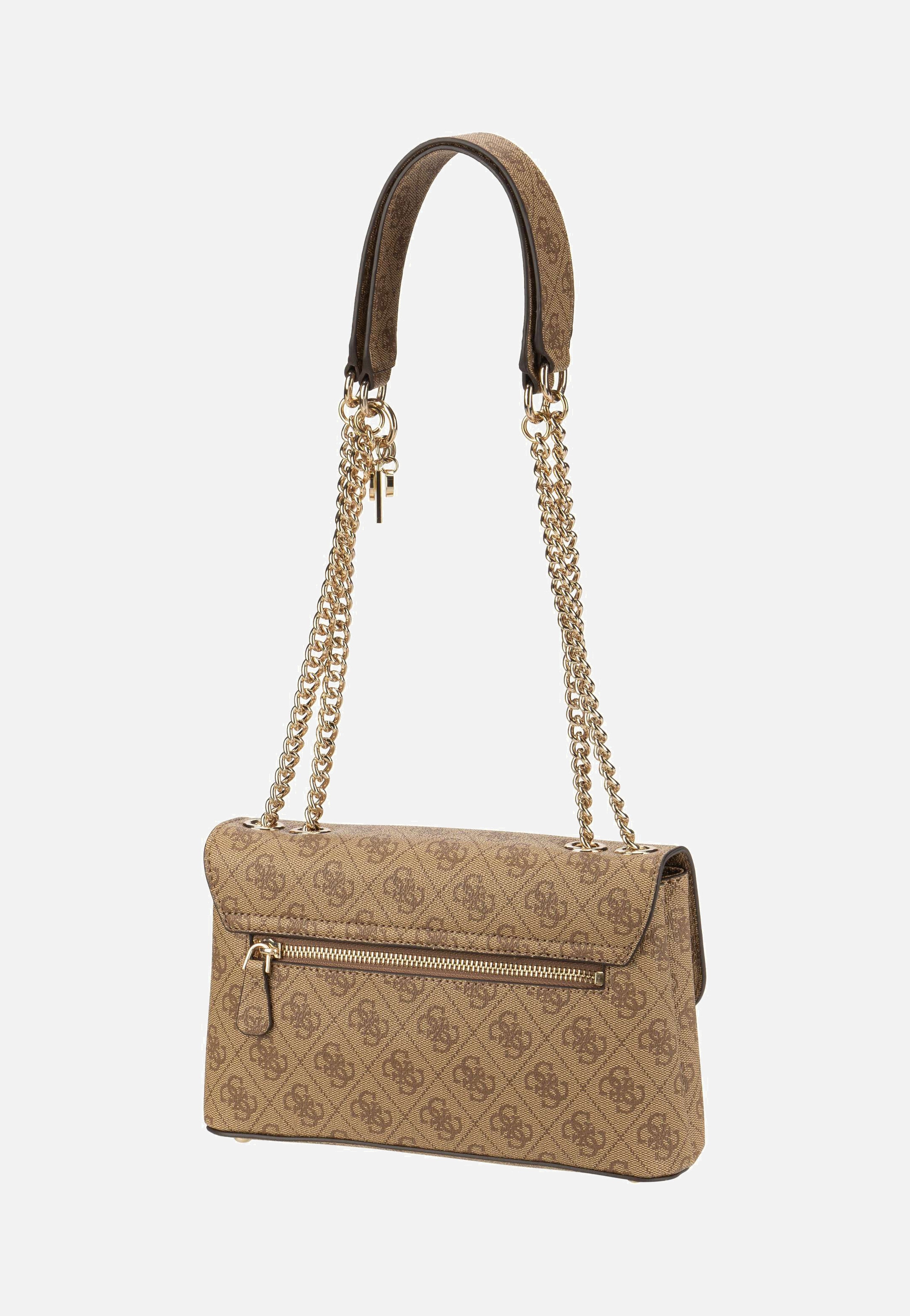 Eco Erica Conv Flap Logo 51020 Latte - Umhängetasche