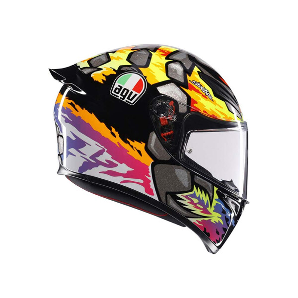 AGV - Casque K1 S Bezzecchi 2023 Multicolore / Noir