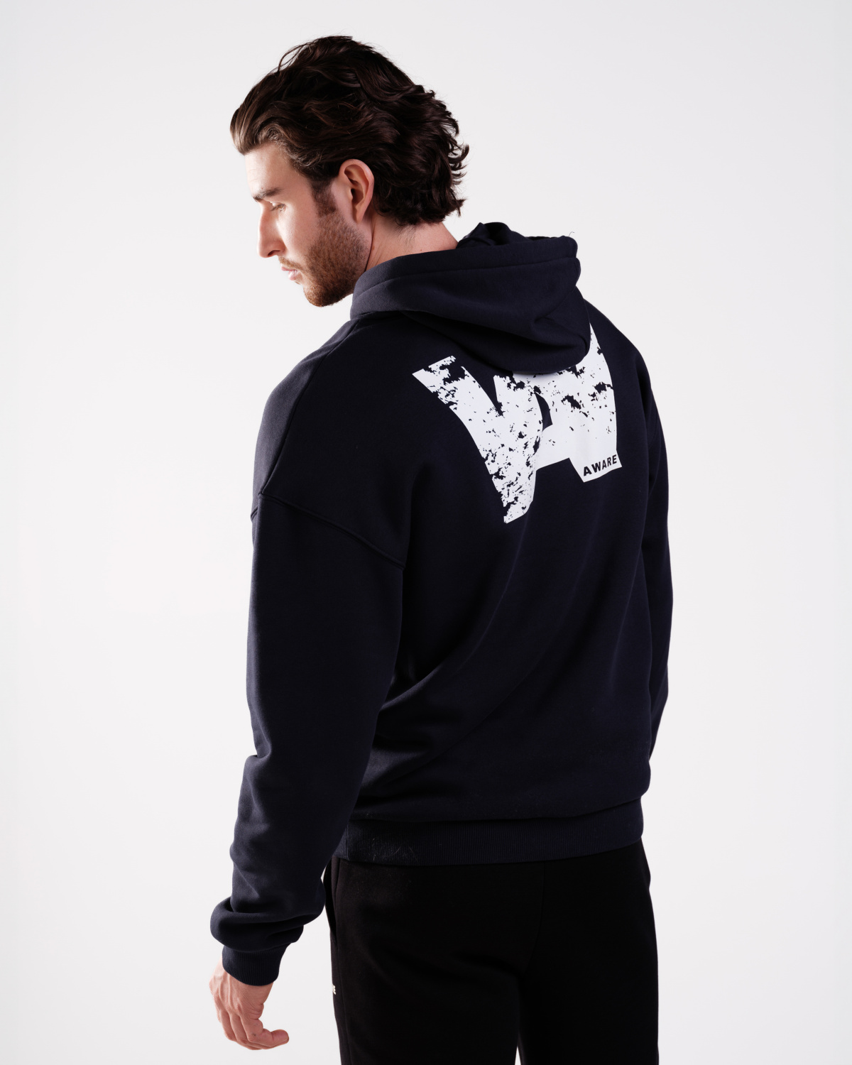 AWARE Hoodie Navy