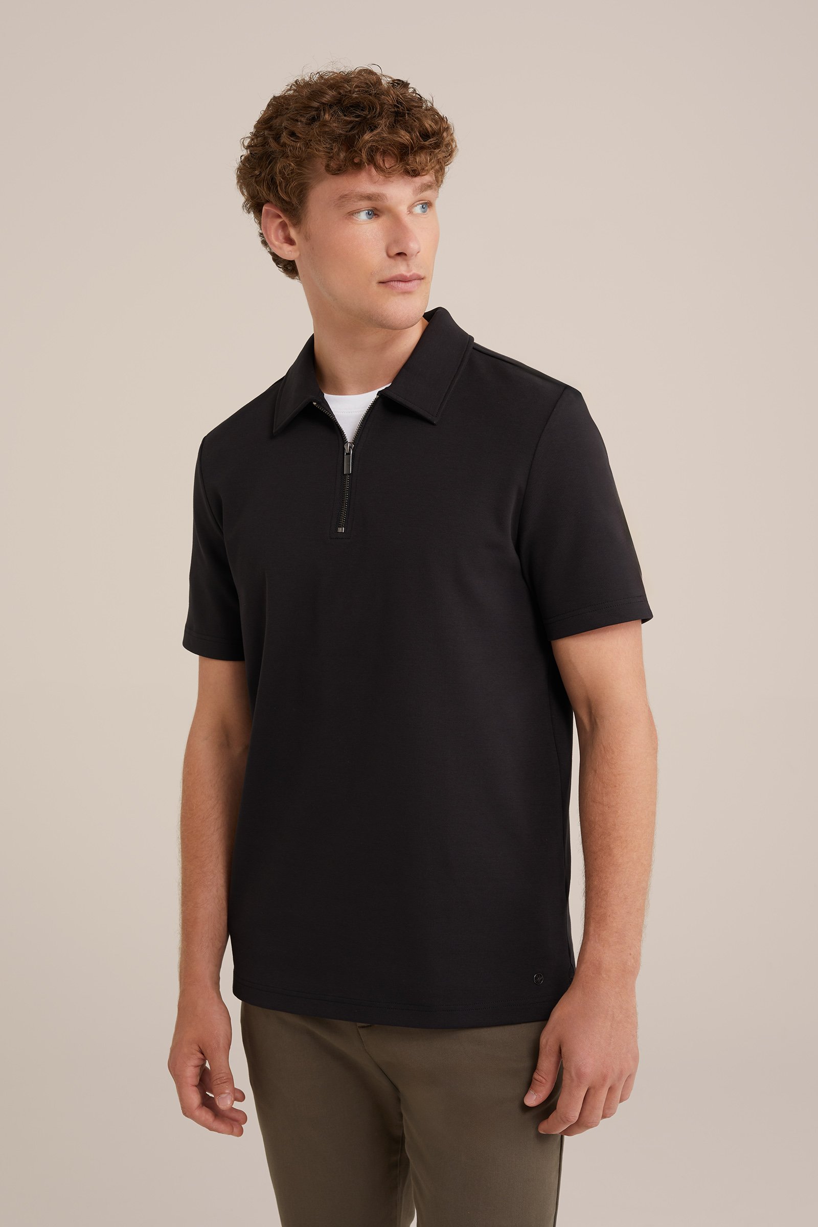 polo WE Fashion Zwart
