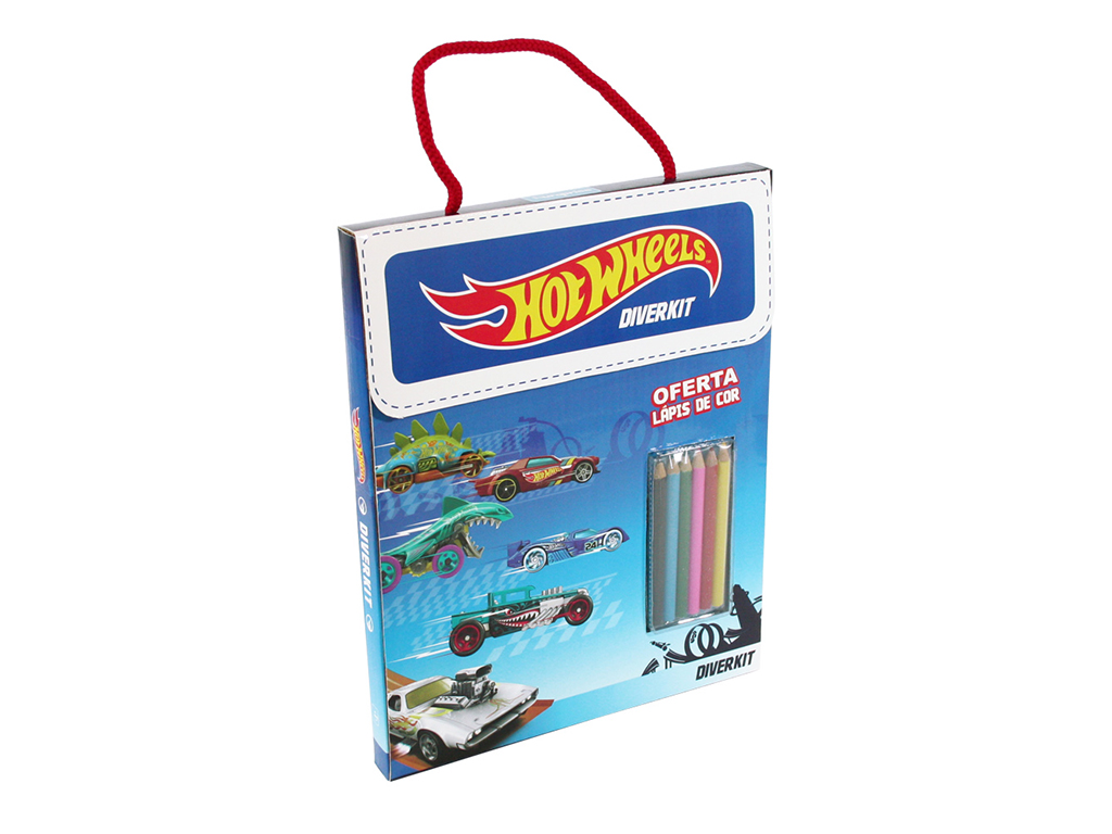 LIVRO HOT WHEELS DIVERKIT