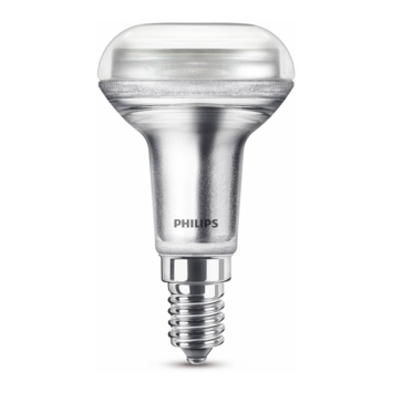 Philips LED reflector E14 60W dimbaar