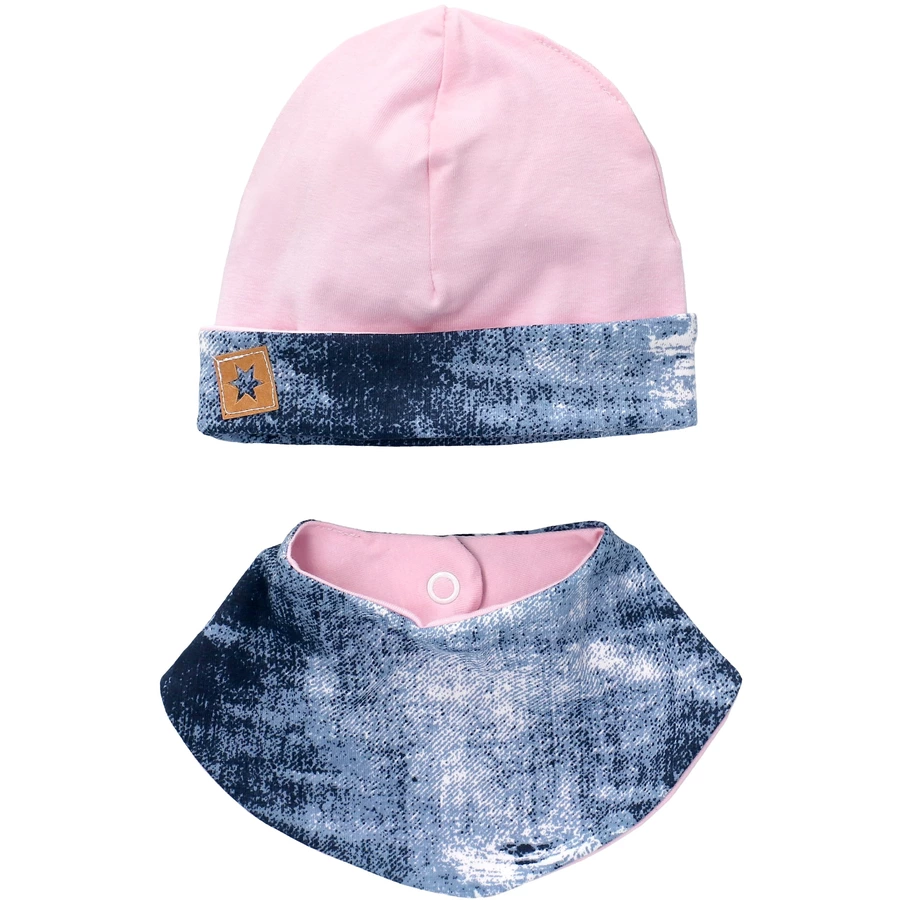 Land Juwelen 3tlg Set Handmade blau rosa