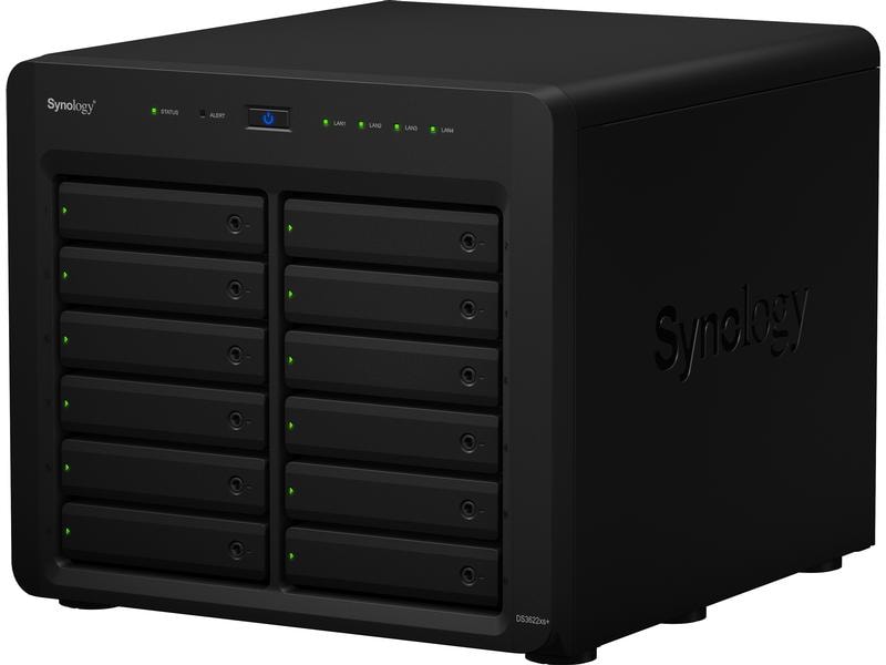 Synology NAS DiskStation DS3622xs  12-bay NAS mit 12 Laufwerkschächten
