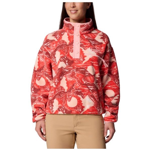 Columbia - Women's Helvetia II Printed Cropped Half Snap - Pull polaire
