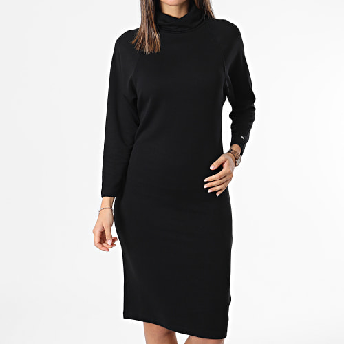 Robe Pull Col Roulé Femme Raglan 0290 Noir