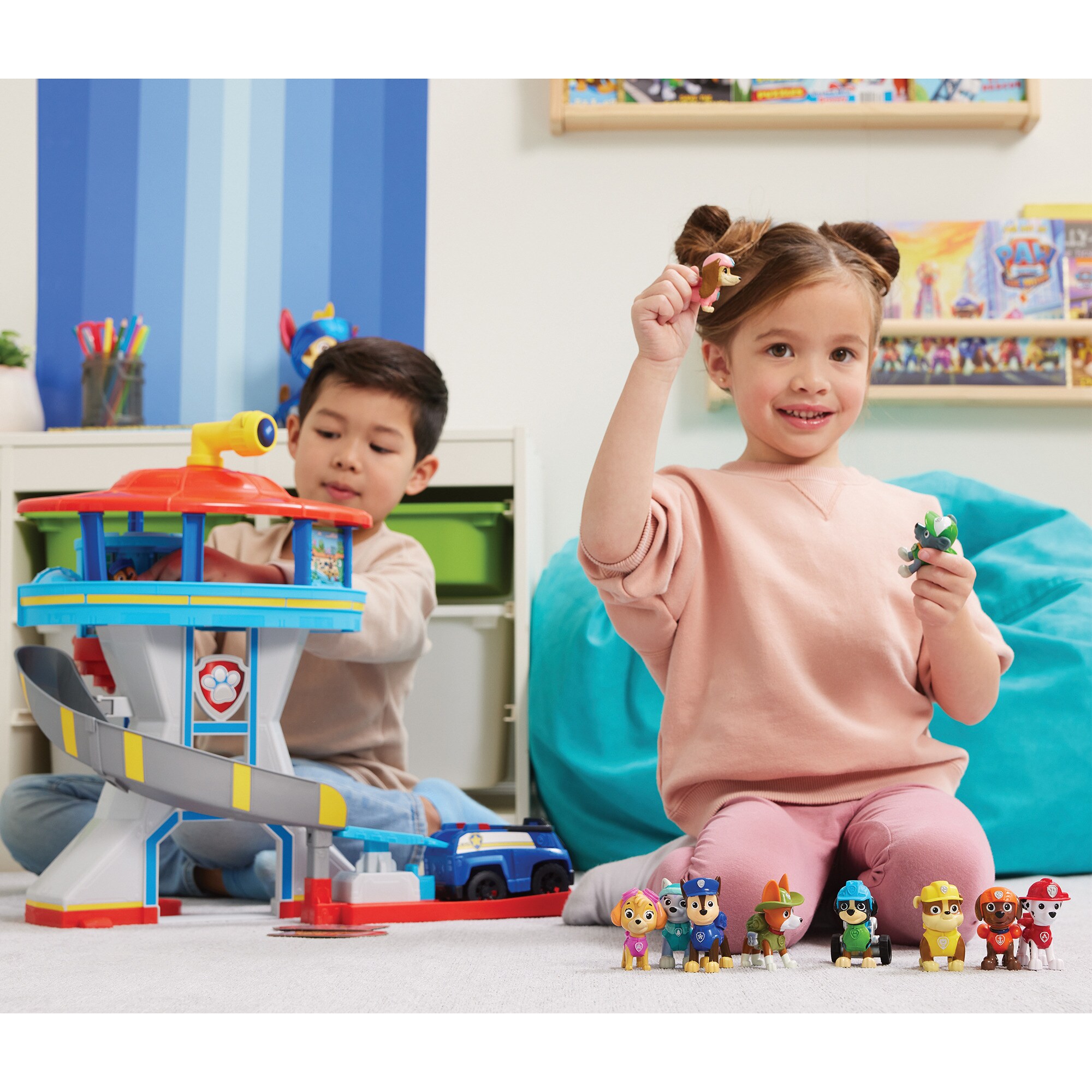 Spin Master Spielfigur PAW Patrol - Action Pack Pups Geschenkset