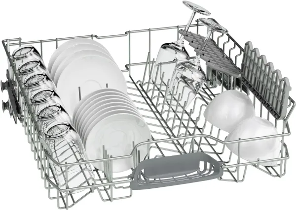 Bosch SMV2HVX02E - Opvaskemaskine - Sort, Rustfrit stål