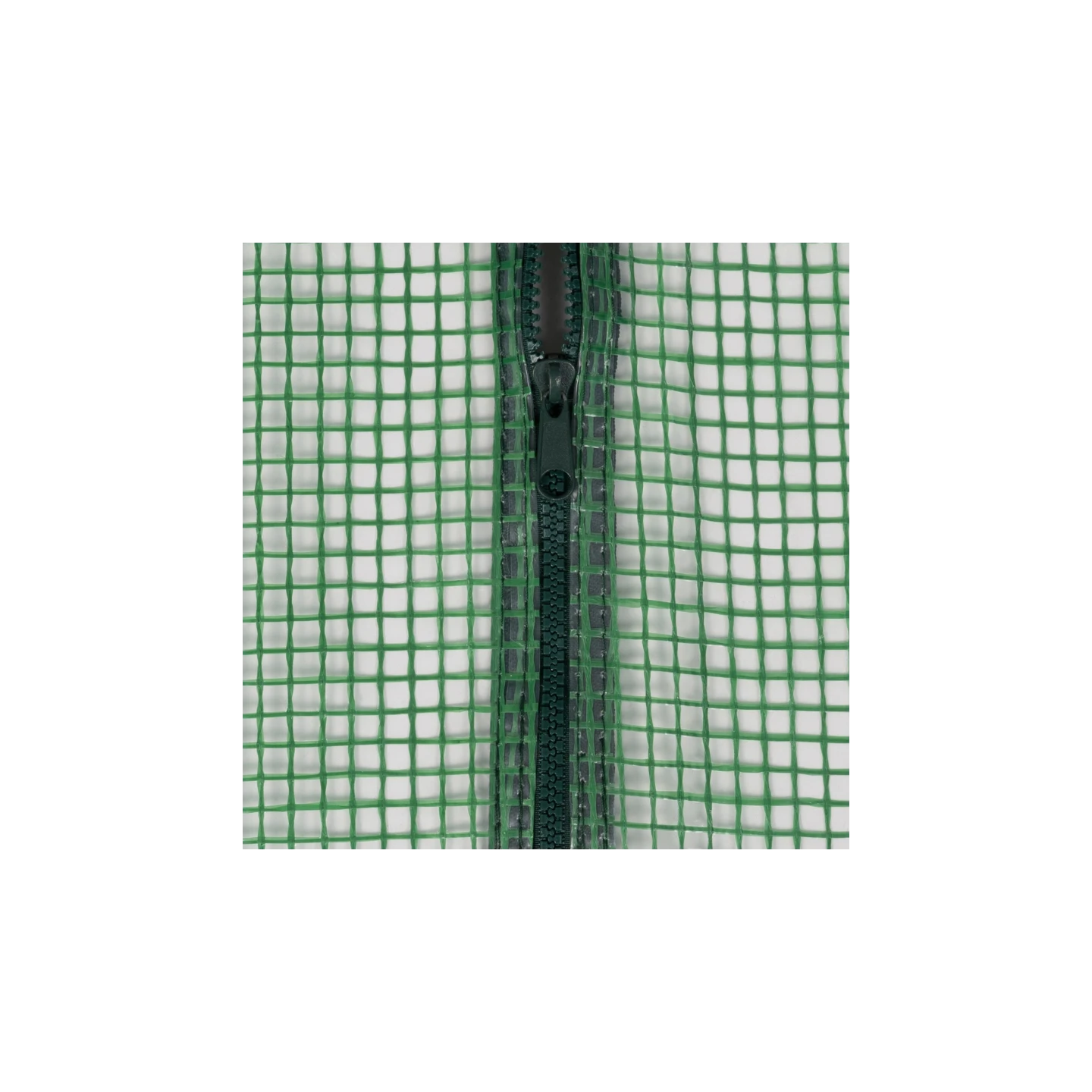 Bâche de rechange 130 gr/m² pour serre tunnel 6m² verte 2 sections ROMA