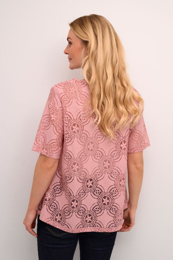 Culture CUhenriette Olu SS Blouse Pale mauve