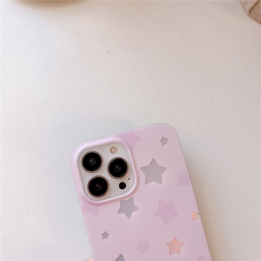 CasematicGuard - Star telefoonhoesje - iPhone 15 Pro Max / 15 Pro / 15 Plus / 15 / 14 Pro Max / 14 Pro / 14 Plus / 14 / 13 Pro Max / 13 Pro / 13 / 13 mini / 12 Pro Max / 12 Pro / 12 / 12 mini / 11 Pro Max / 11 Pro / 11
