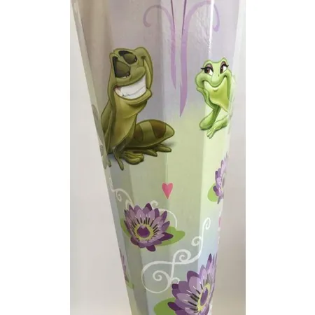 Nestler Schultüte Prinzessin mit Frösche und Schmucksteinen sowie Soffschmetterlinge, 85 cm, eckig