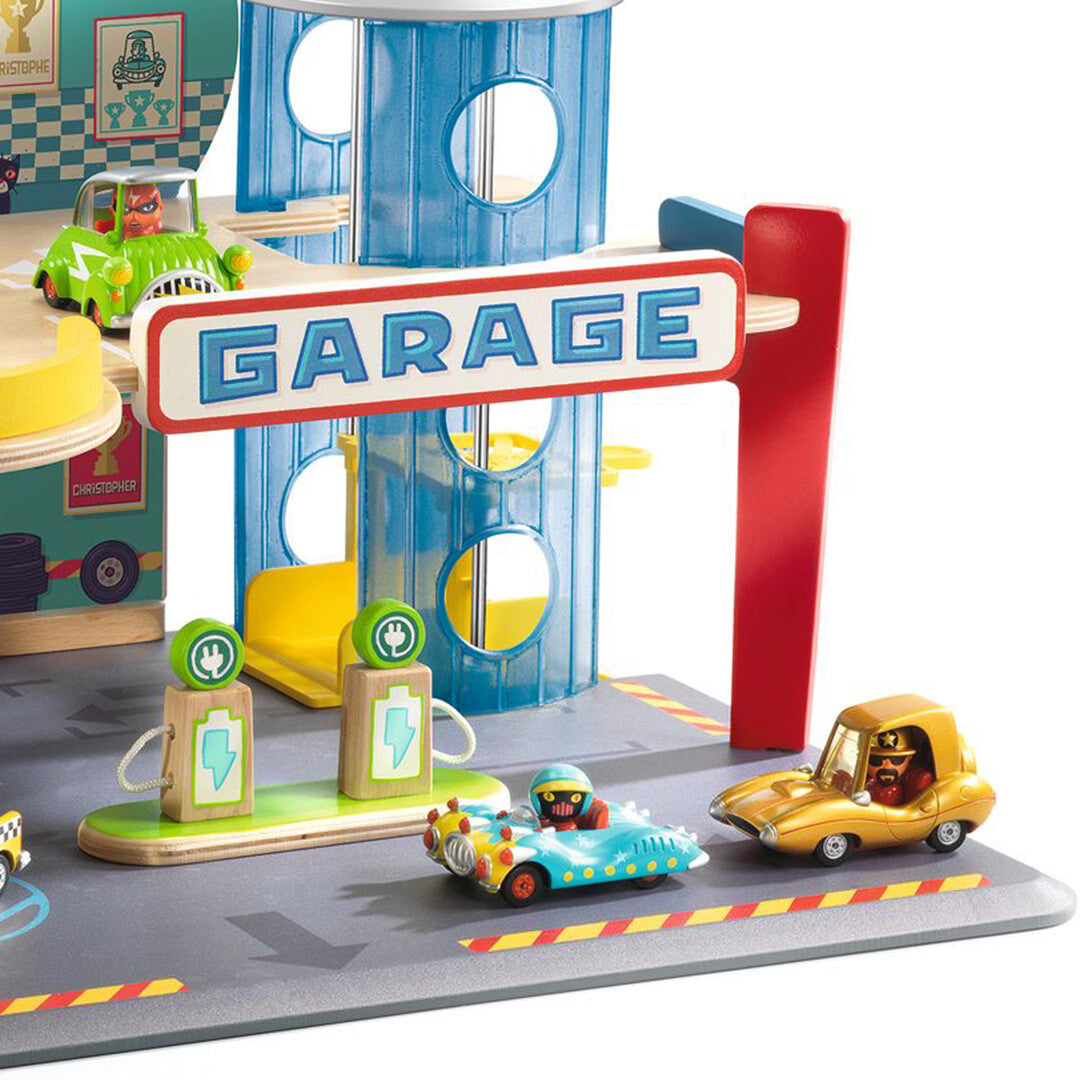 Djeco crazy motors garage