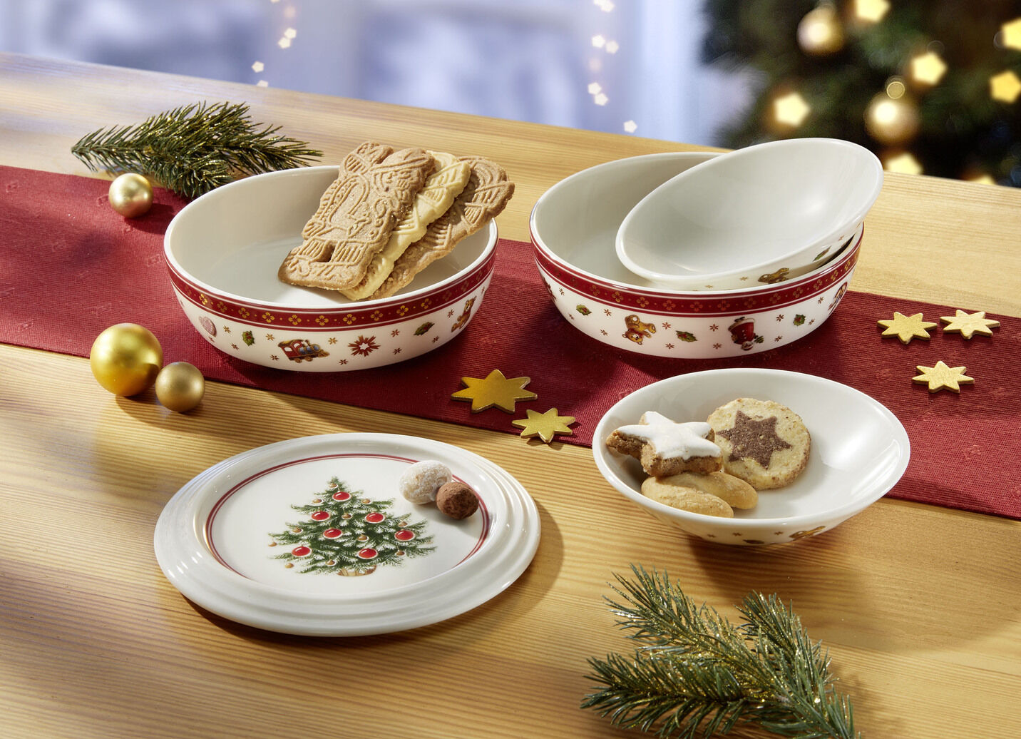 Porzellan-Set, 5-teilig – 