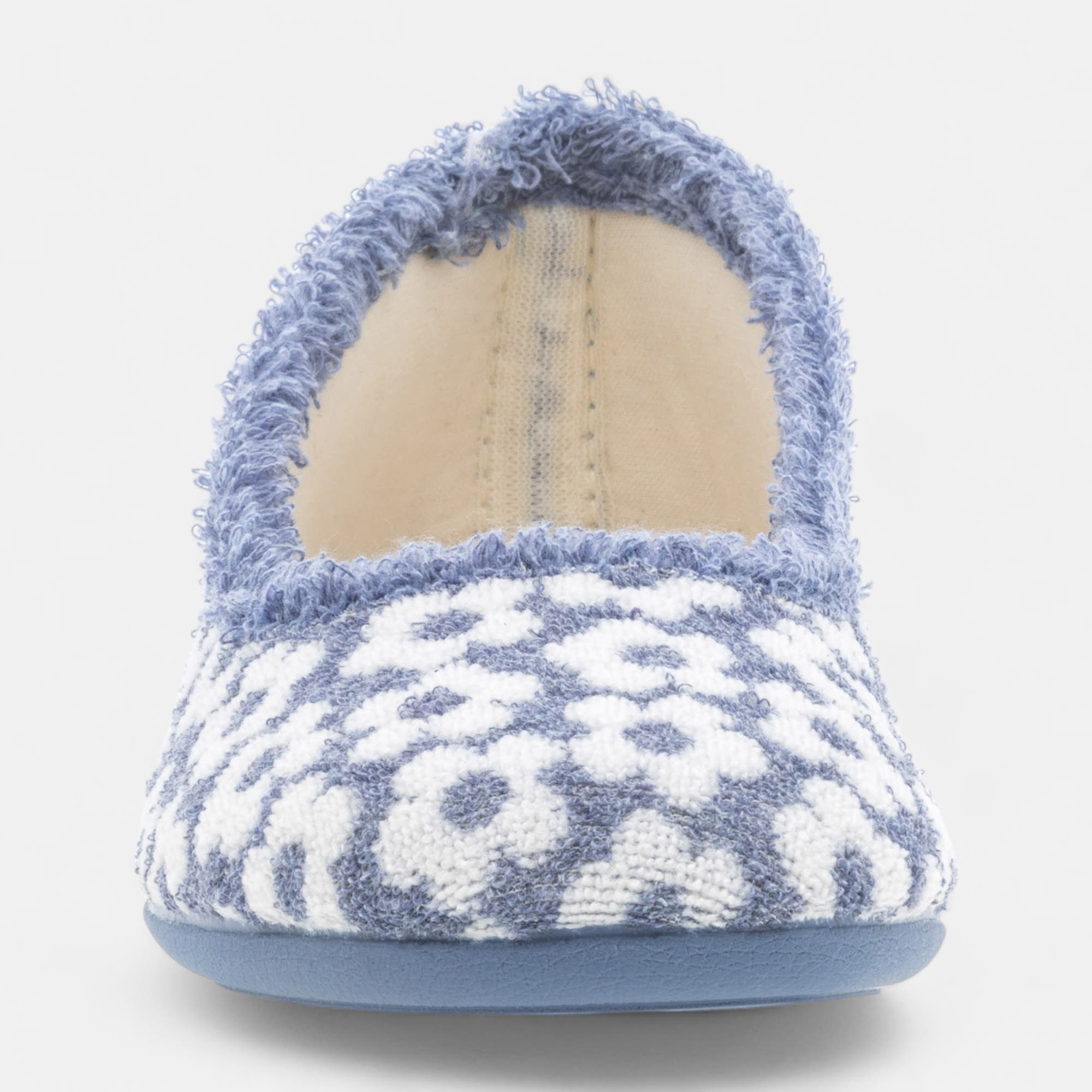 Chaussons ballerines Femme bleu
