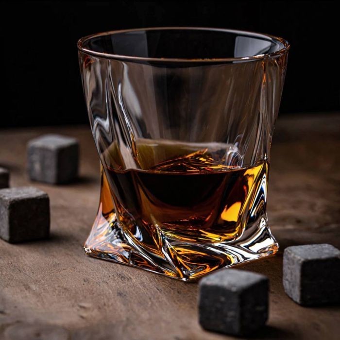 Twisted Decanter Set