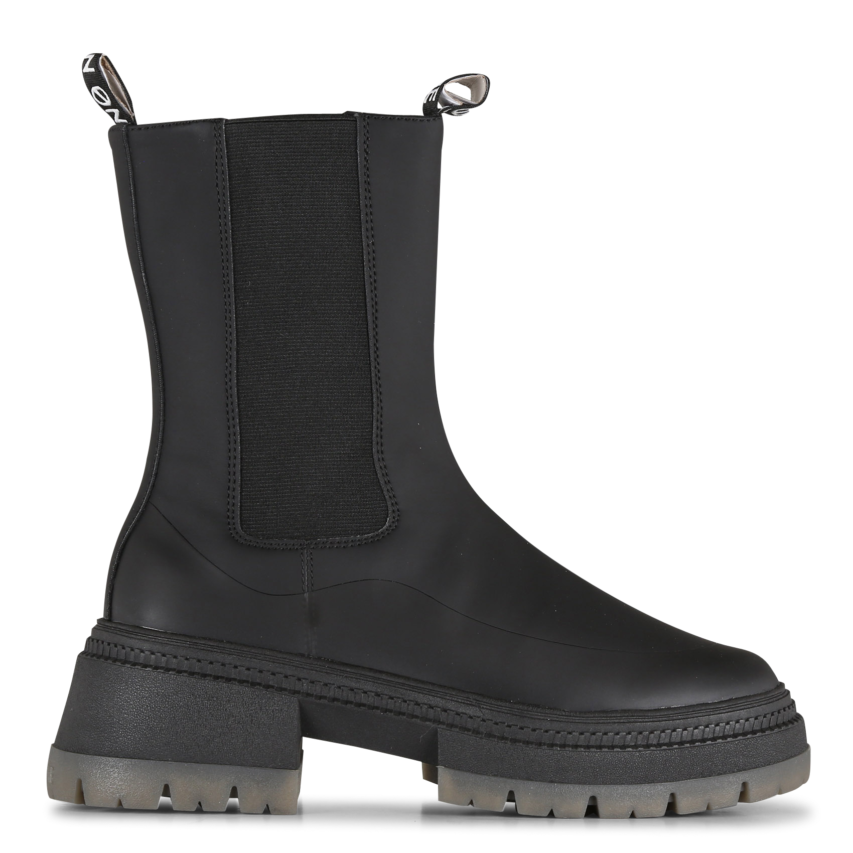 Bottines à bout rond| Noir