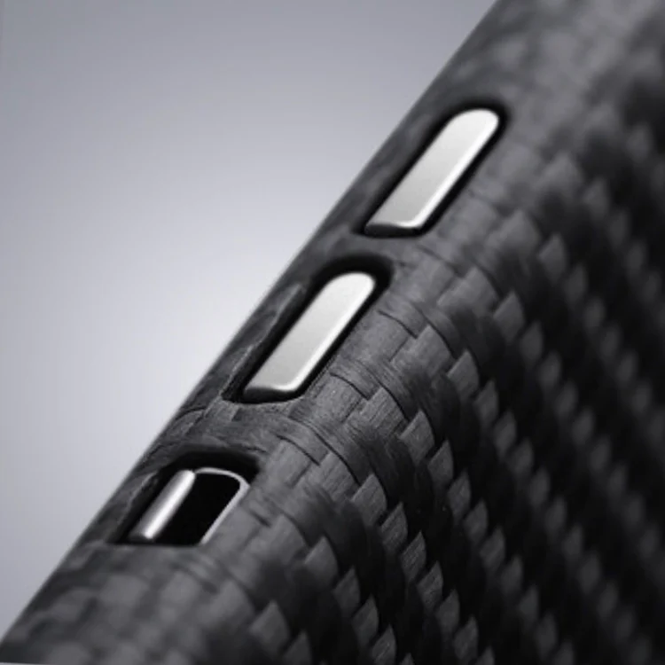 iPhone 15 Pro MagSafe Echtcarboncover Schutzhülle Ultrathin (10.85.0130) - Schwarz