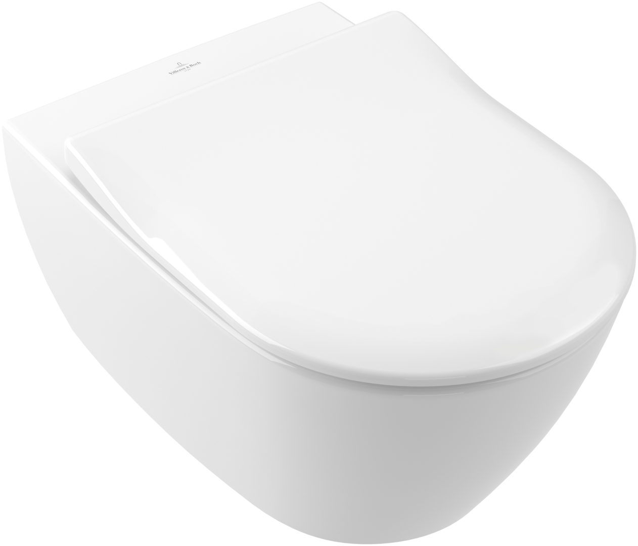 Geberit UP320 toiletset met Villeroy & Boch Subway 2.0 randloos toilet met softclose zitting
