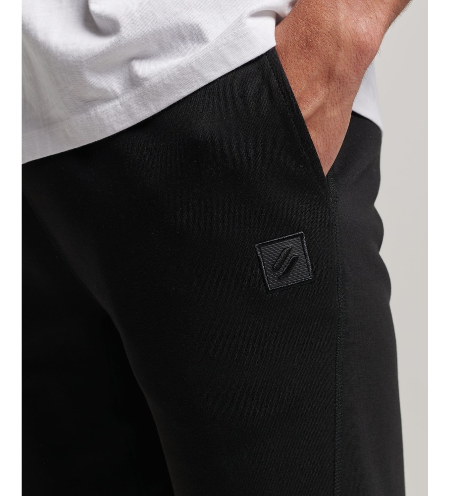 Calções técnicos pretos Superdry