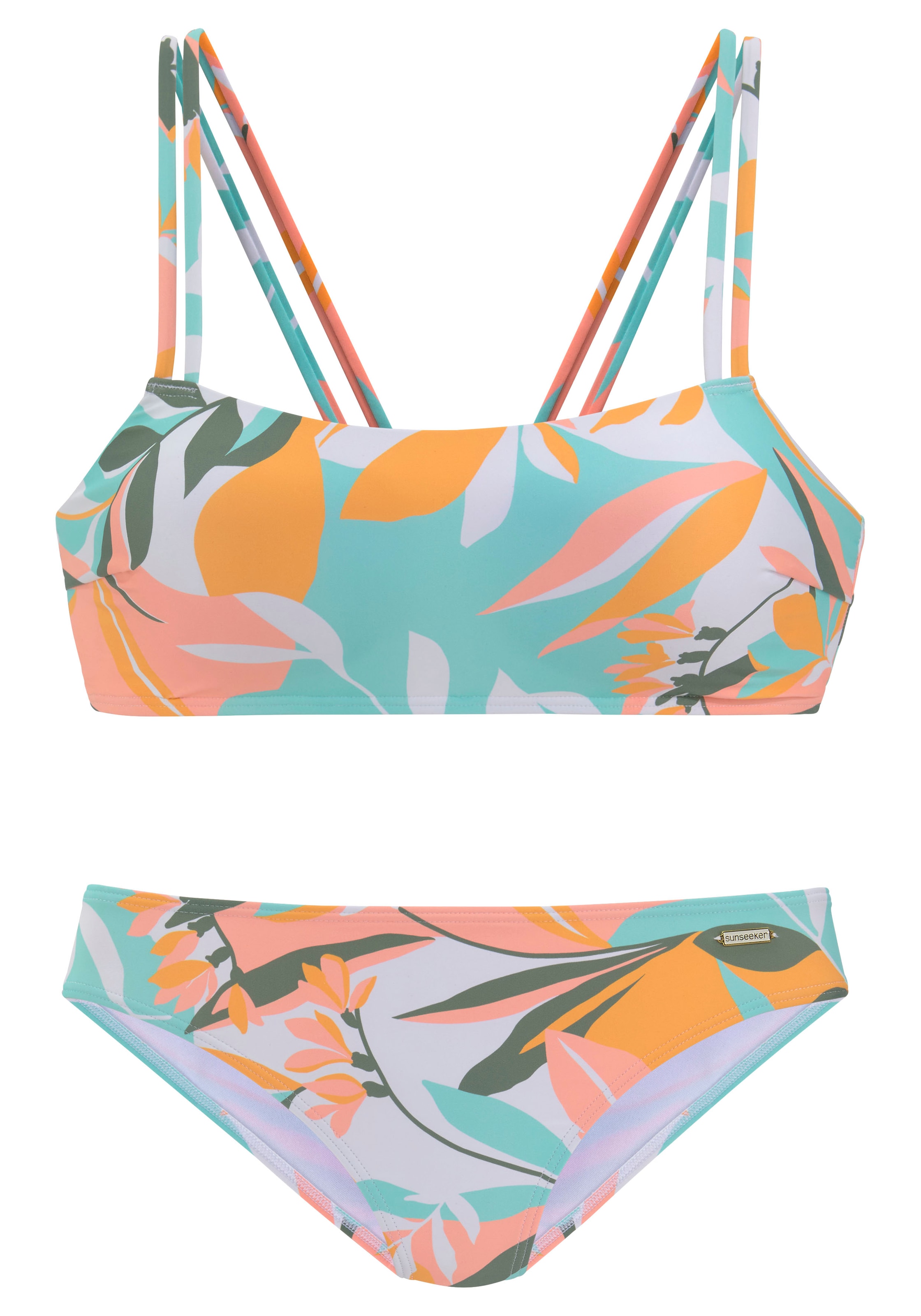 Sunseeker Bustier-Bikini »Allis«, mit besonderem Rücken