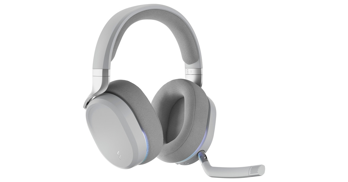 Fractal DesignScape Light over-ear gaming headset  (Wit, Pc, Mac, PlayStation 4/5, Nintendo Switch, Bluetooth)