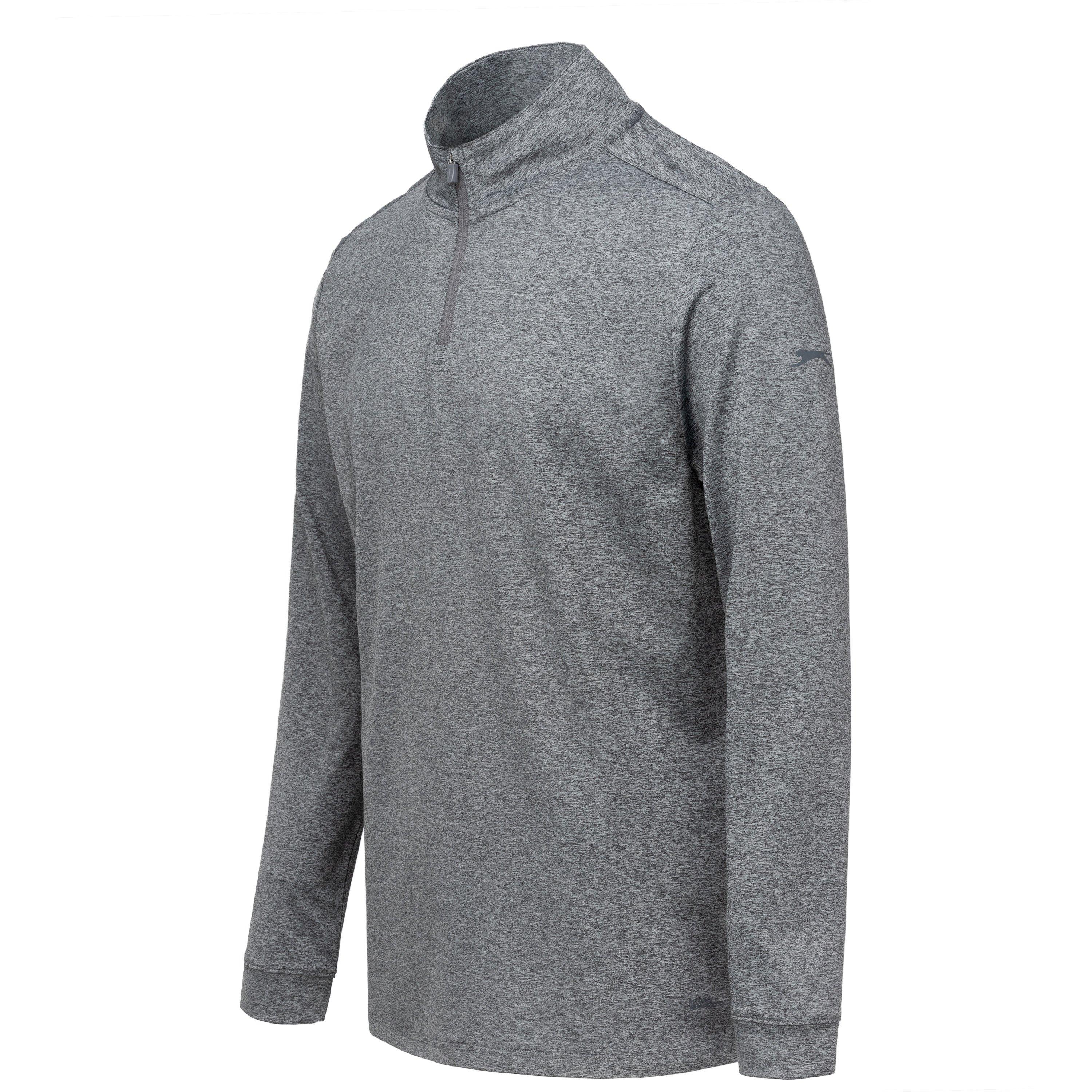 Slazenger Zip Pullover Top Mens