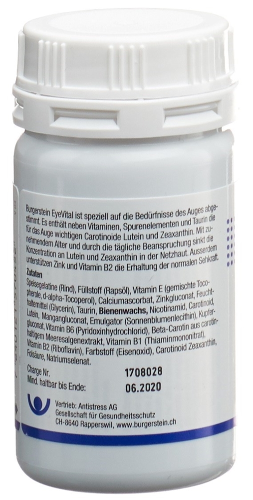 BURGERSTEIN EyeVital Weichkaps Ds 100 Stk