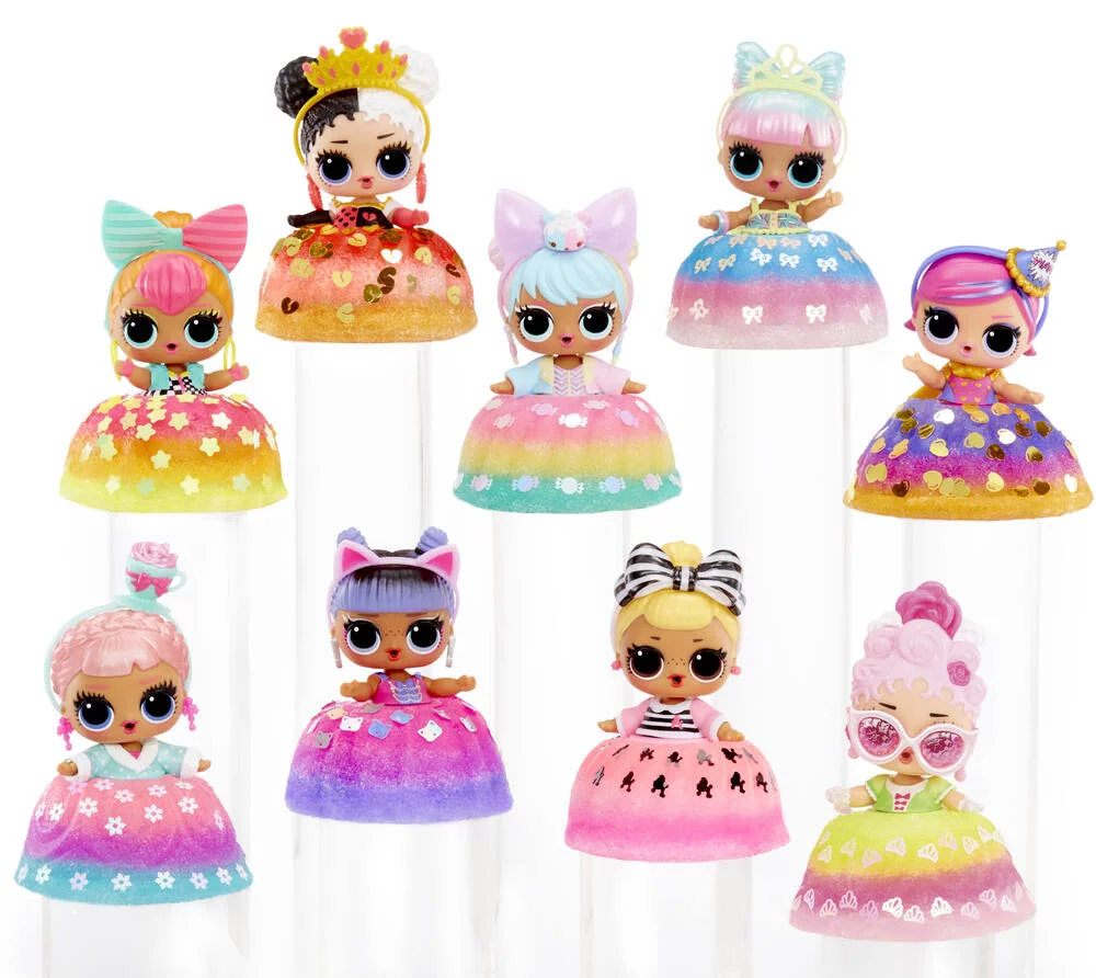 LOL SURPRISE - MIX ET MAKE BIRTHDAY CAKE   MINI POUPEE 7.5CM