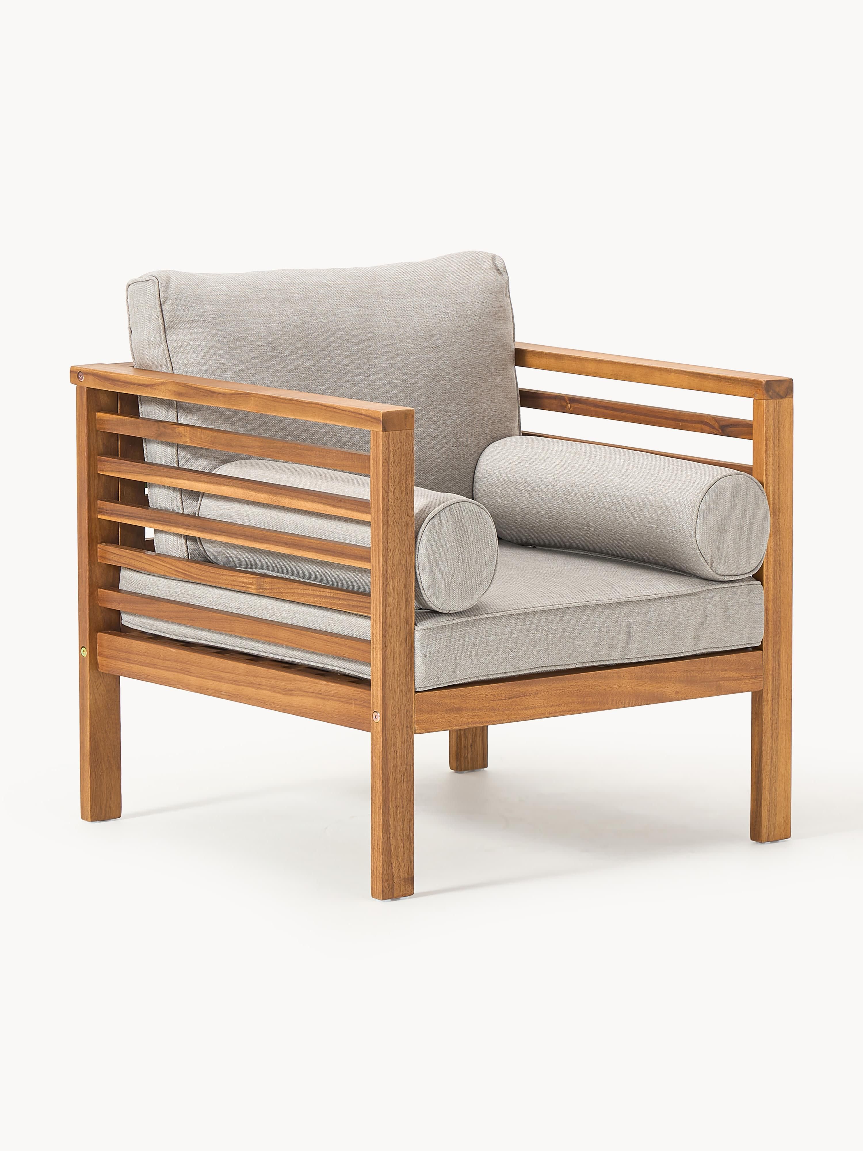 Tuin loungeset Bo van acaciahout, 4-delig