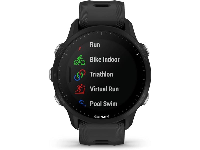 GARMIN Sportuhr Forerunner 955 Schwarz/Schwarz Multipsortuhr