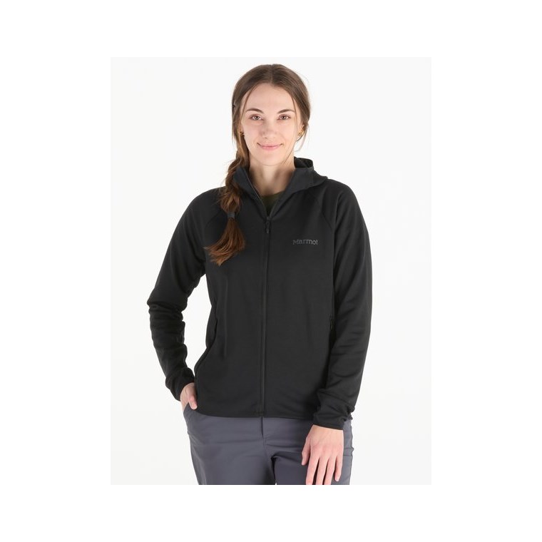 Marmot Wm's Leconte FleeceHoody Black