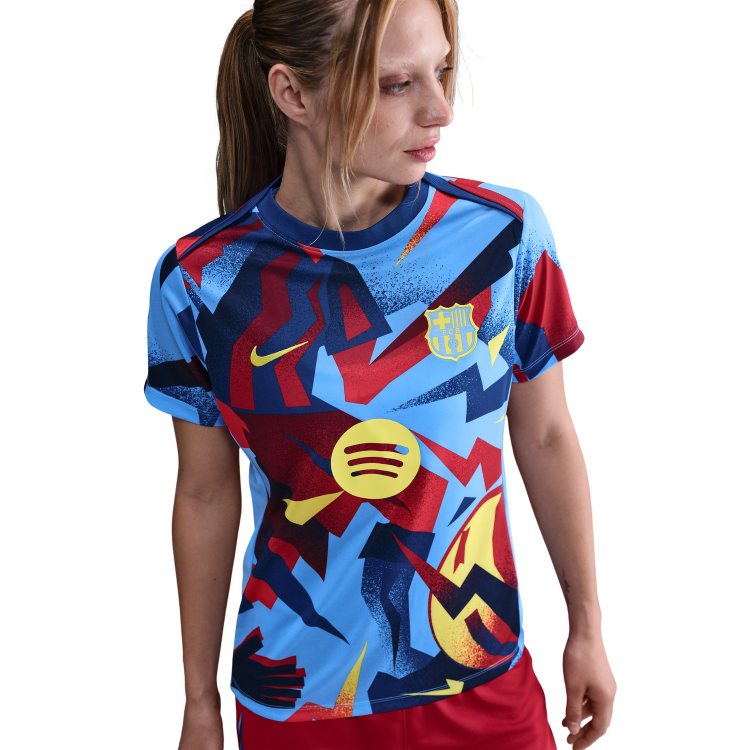 Nike FC Barcelona Pre-Match Top Dames 2025/2026