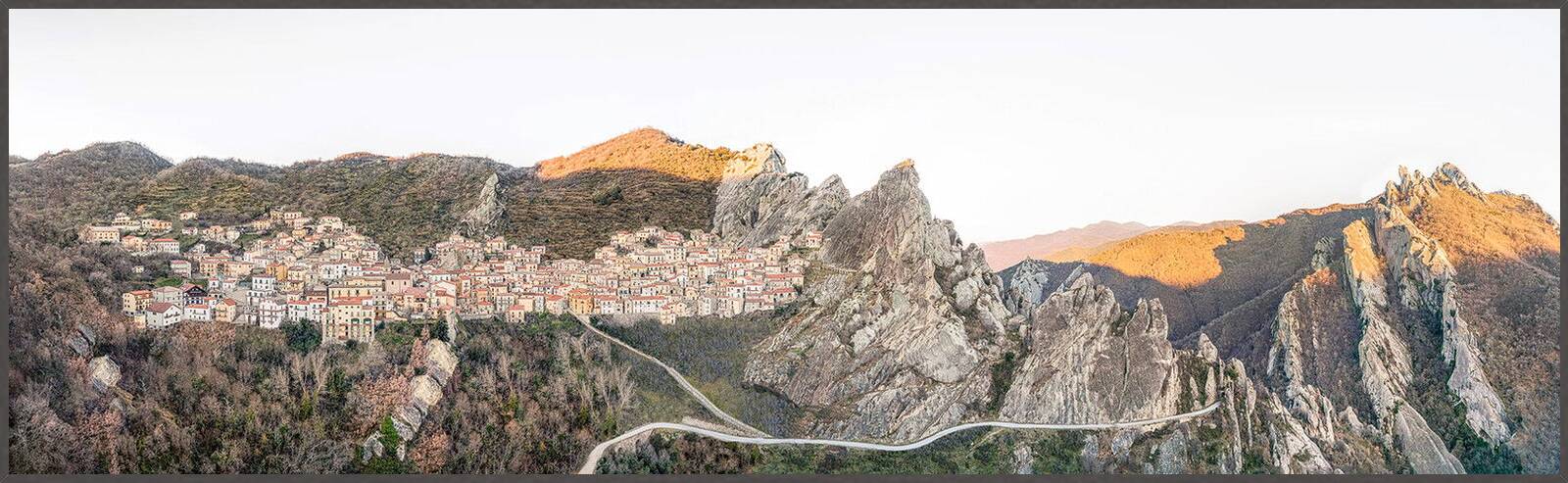 Castelmezzano, Basilikata by Peter Von Felbert - Limited Edition. Edition of: 150. Signed.