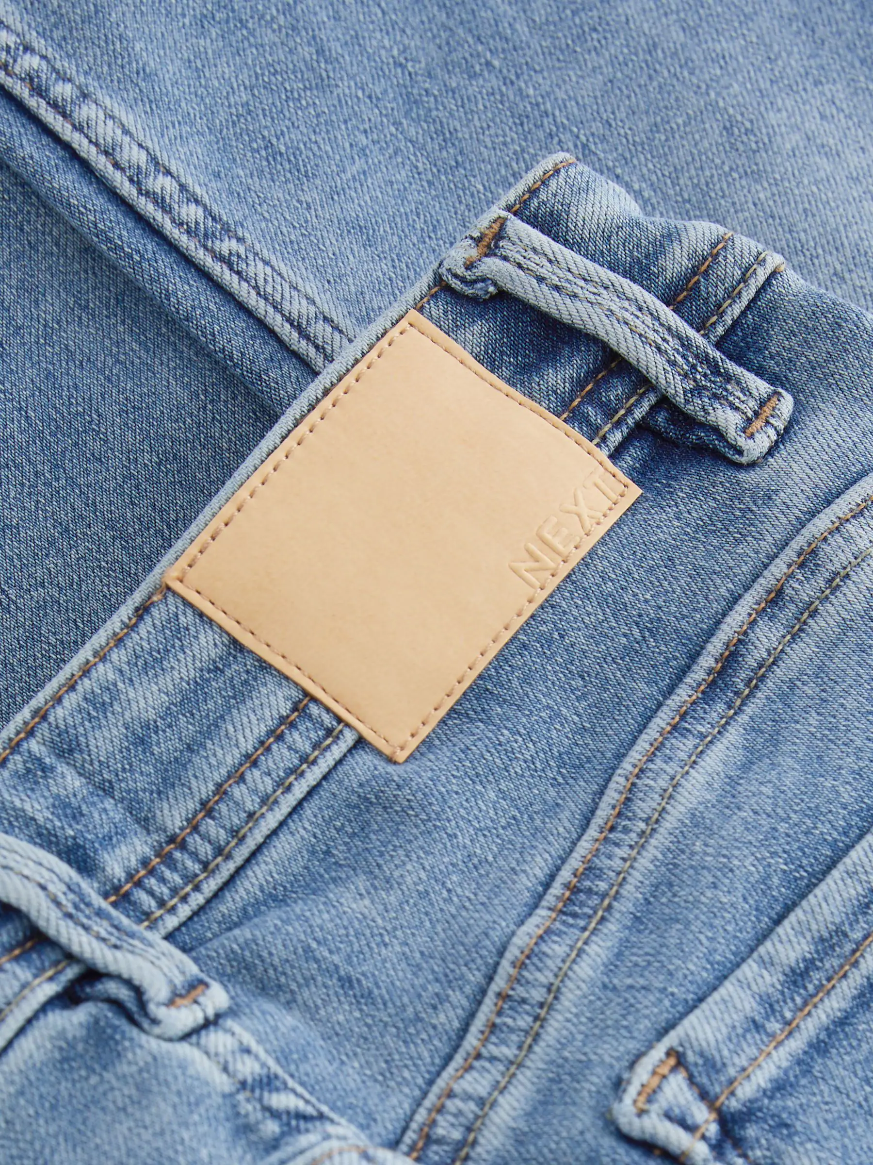 Normaal blauw - Superzachte bootcut-jeans