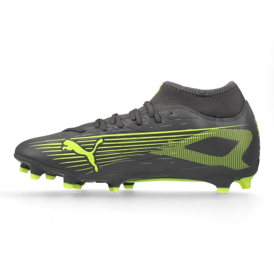 PUMA Ultra 5 Play   FG/AG Audacity - Matte Aged Silver/Jaune/Argenté