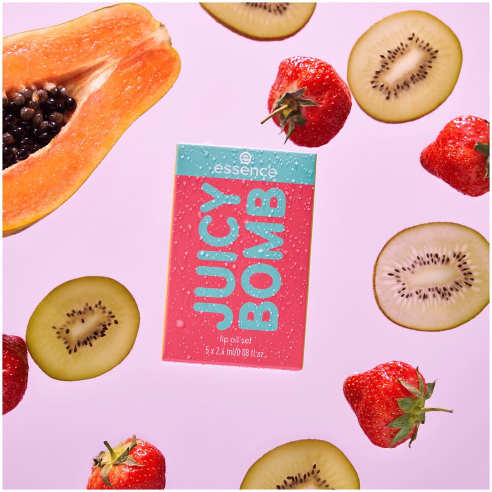 essence Juicy Bomb Lip Iil Set01 Glossy days ahead!