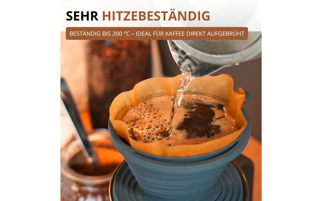 Westmark faltbare Kaffeefilter aus Silikon