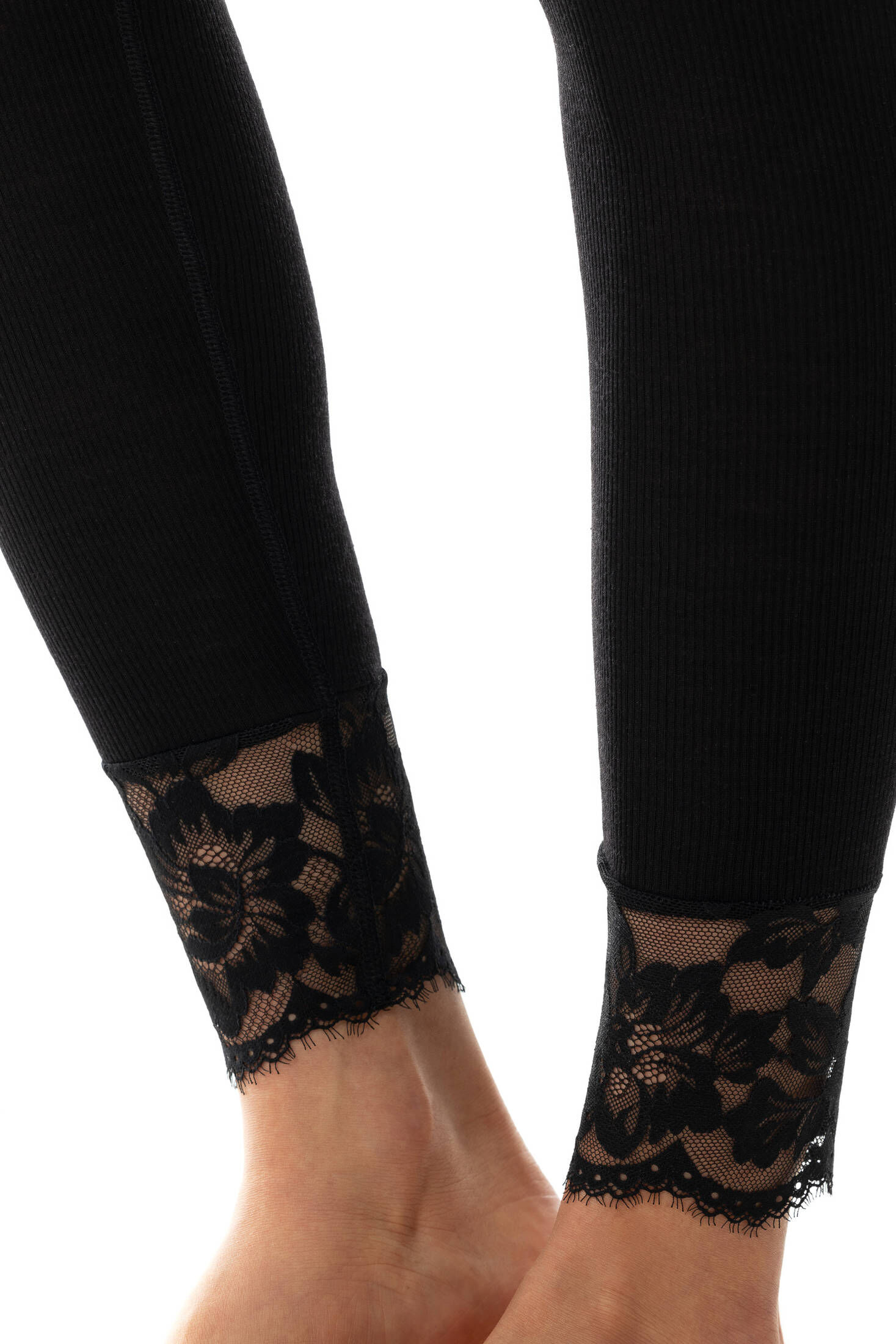 mey| Damen Leggings Serie Wool Love