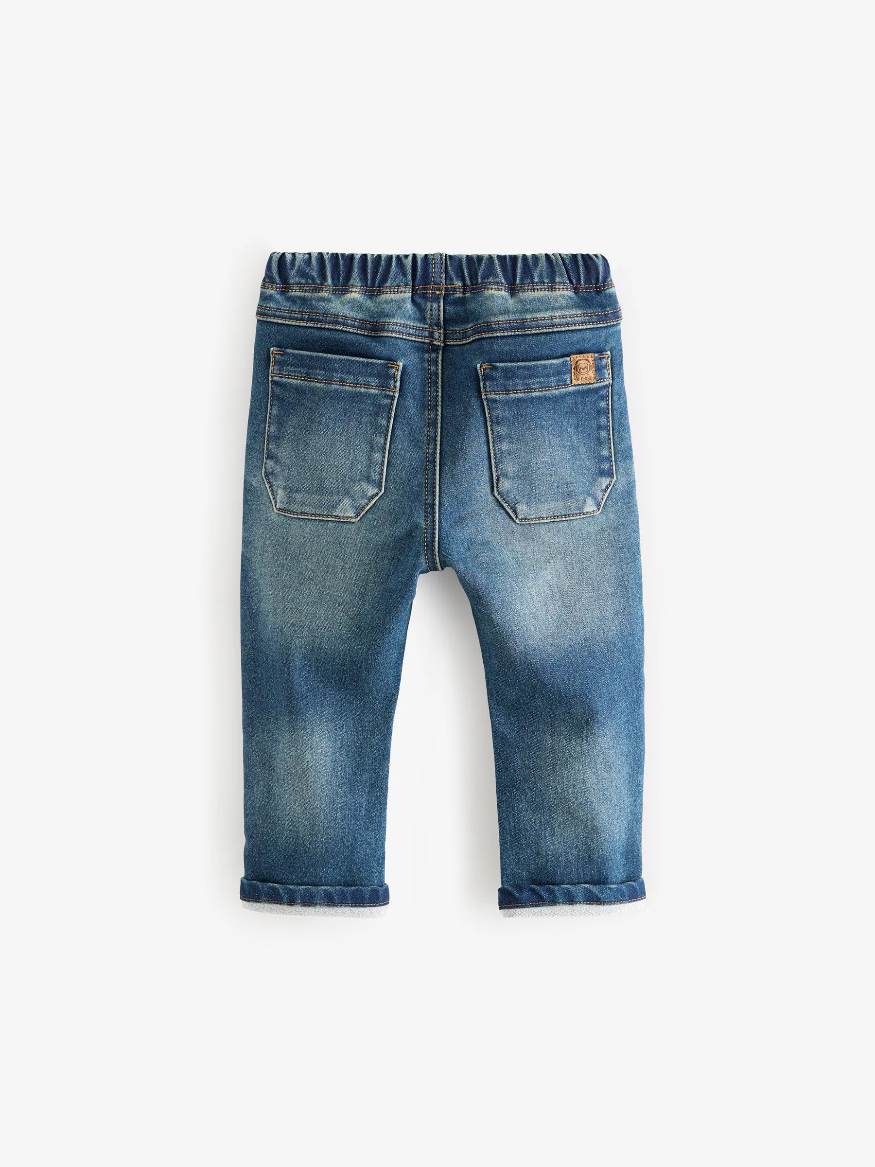 Vintage wassing - Superzachte jeans met stretch en elastische taille (3 mnd-7 jr)