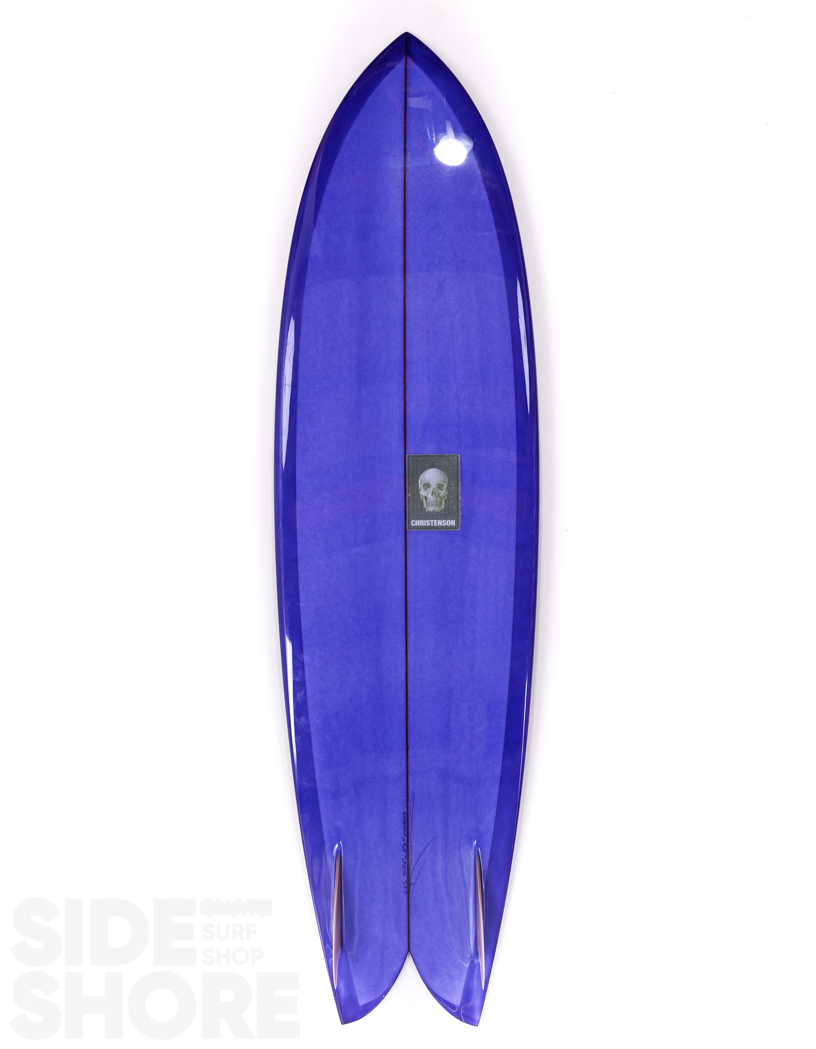 Christenson Surfboards Long Phish - Purple Tint   Polish - 6'6