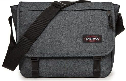 Eastpak - Delegate - Schoudertas - Zwart - Kunststof - Met Ritssluiting